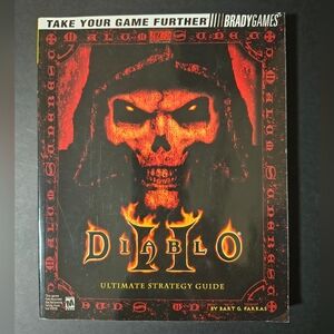 Diablo II 2 Ultimate Strategy Guide Brady Blizzard PC Game Book Booklet 2001
